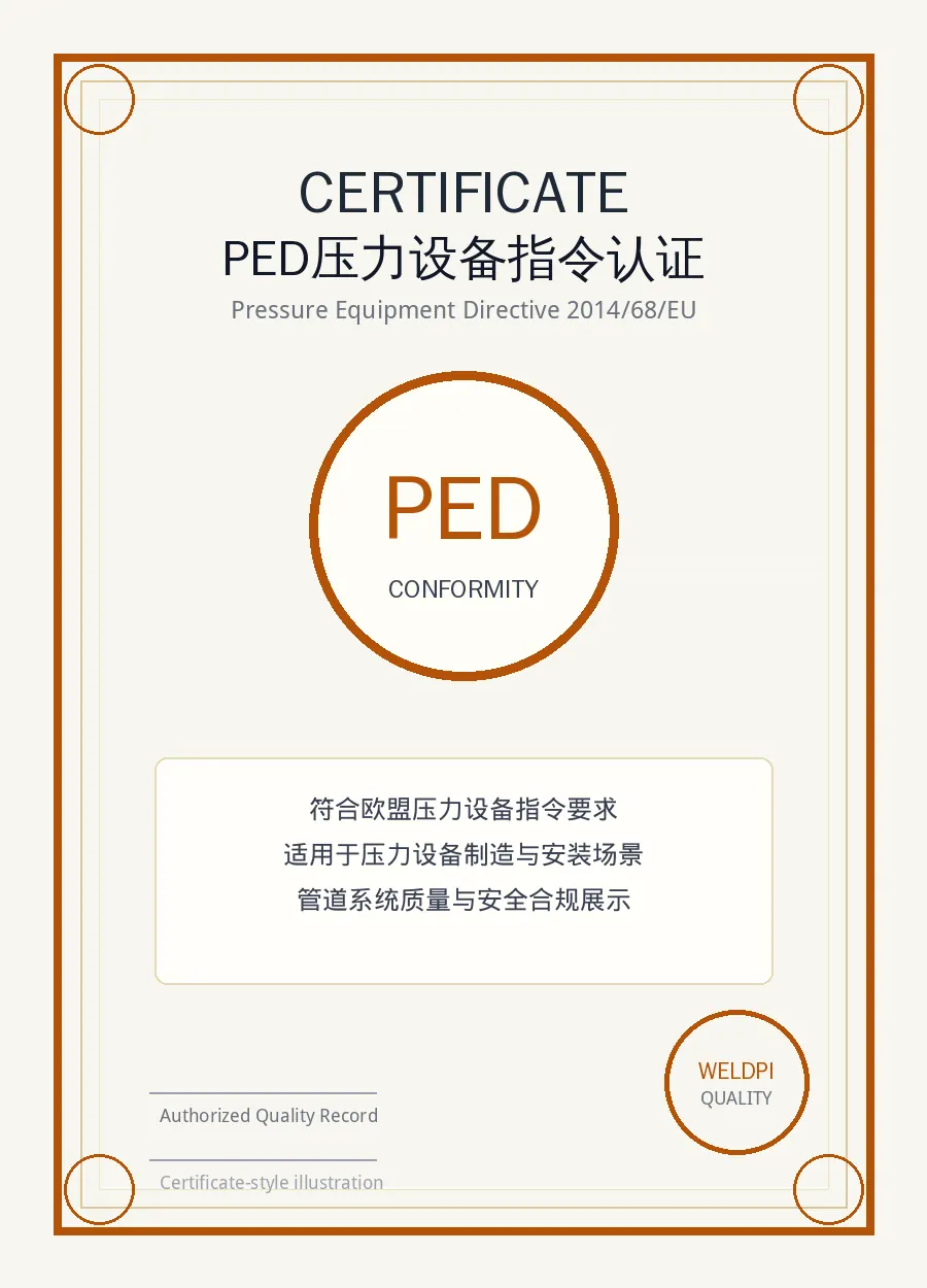 PED压力设备指令认证